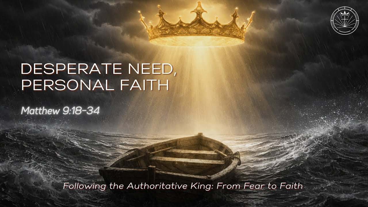 Desperate Need, Personal Faith | Matthew 9:18-34 | Rev. Tim Nicholls | Cross & Crown Penang