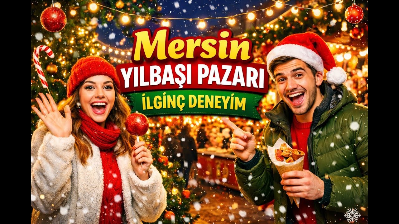 MERSİN YILBAŞI PAZARI DENEYİMİ