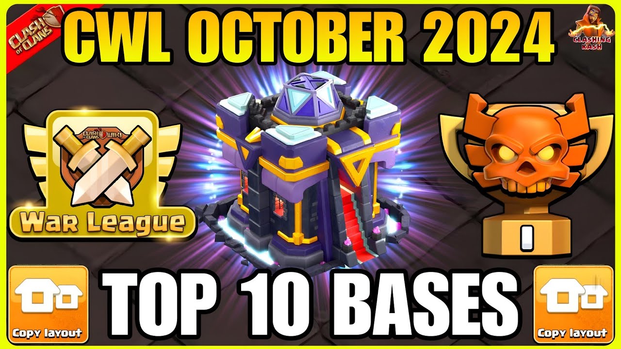 TOP 10 *ANTI 2* STAR TH15 WAR BASE ! ANTI ROOT RIDER & SUPER ARCHER BASE ! NEW TH15 BASE LINK 2024