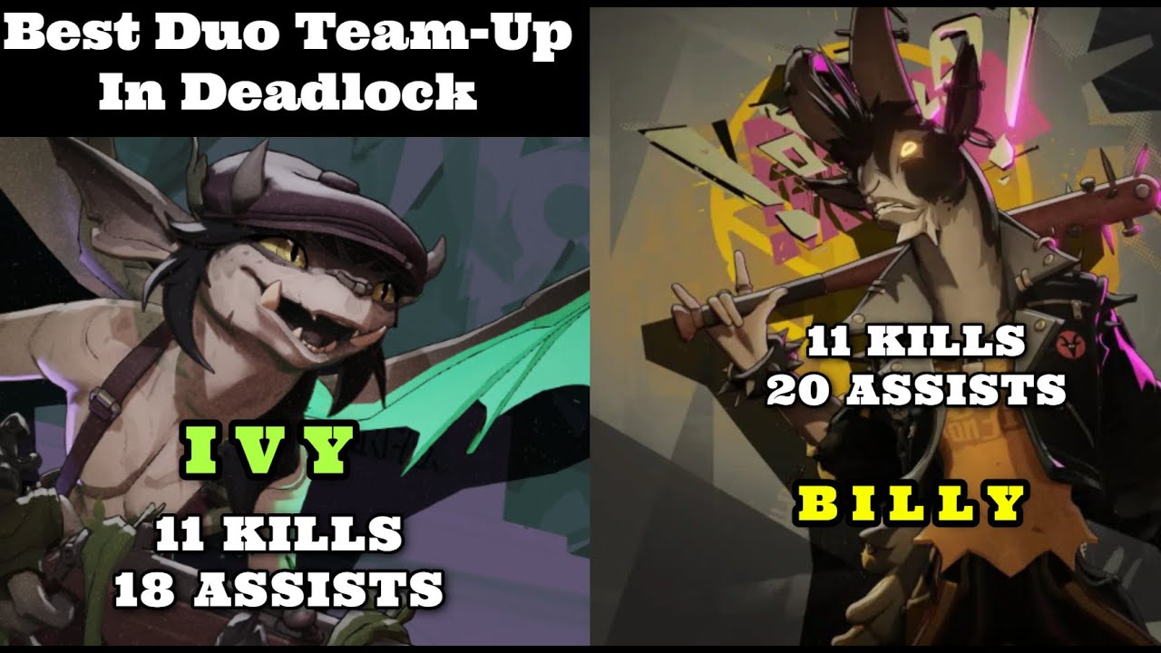 BILLY & IVY DUO DOMINATED! (60K Damage) - Deadlock Full Gameplay
