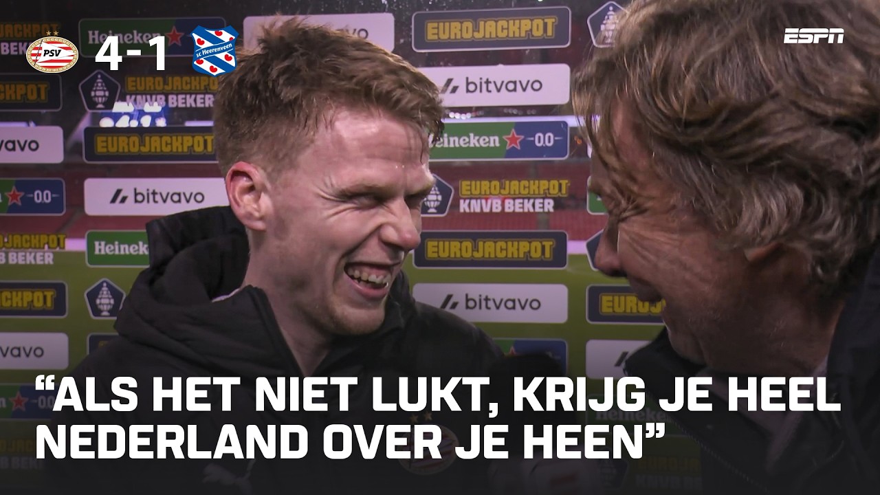 😁 Jerdy Schouten POSITIEF over PSV en geeft een CURSUS KAPPEN EN DRAAIEN 👨&zwj;🏫 | Interview