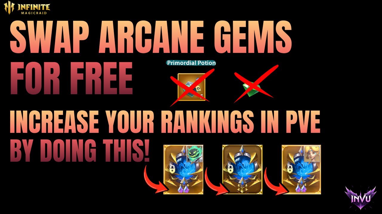 Watch This Trick! SWAP Arcane Gems Between Heroes FOR FREE! | Infinite Magicraid (IMR)