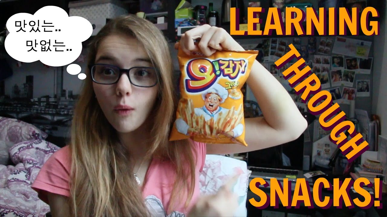 Learning Korean Through Snacks!