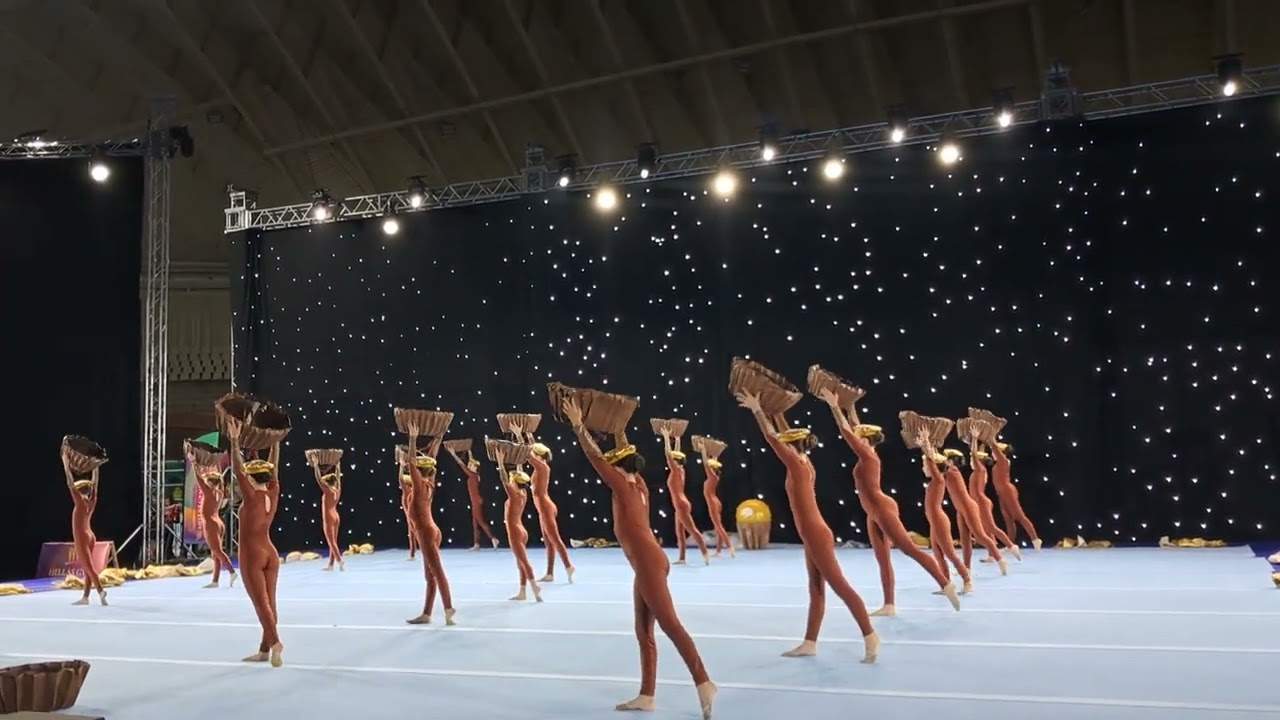 Hellas Gym CHALLENGE_small groups_2025_Girls Team Drapetsona_Ferrero Roche The Golden Experience