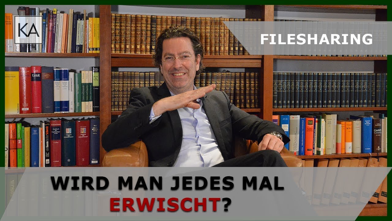 Filesharing: Wird man jedes mal erwischt? | Rechtsanwalt Dr. Knies