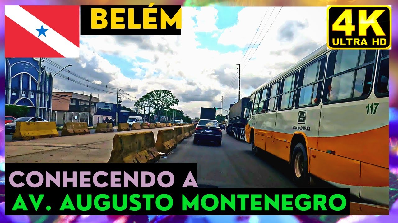 TUDO sobre a Av. Augusto Montenegro em Belém do Pará | #goprohero12 | #4k