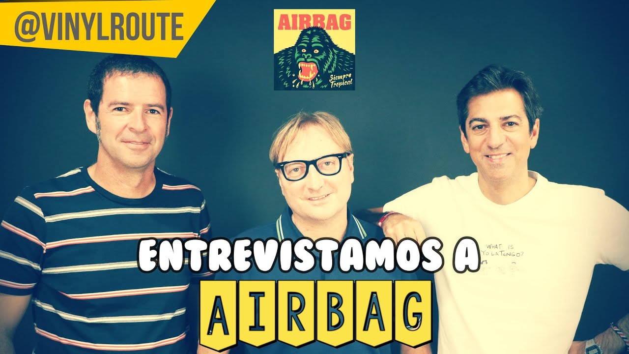 Entrevistamos a Airbag y nos presentan su nuevo disco 