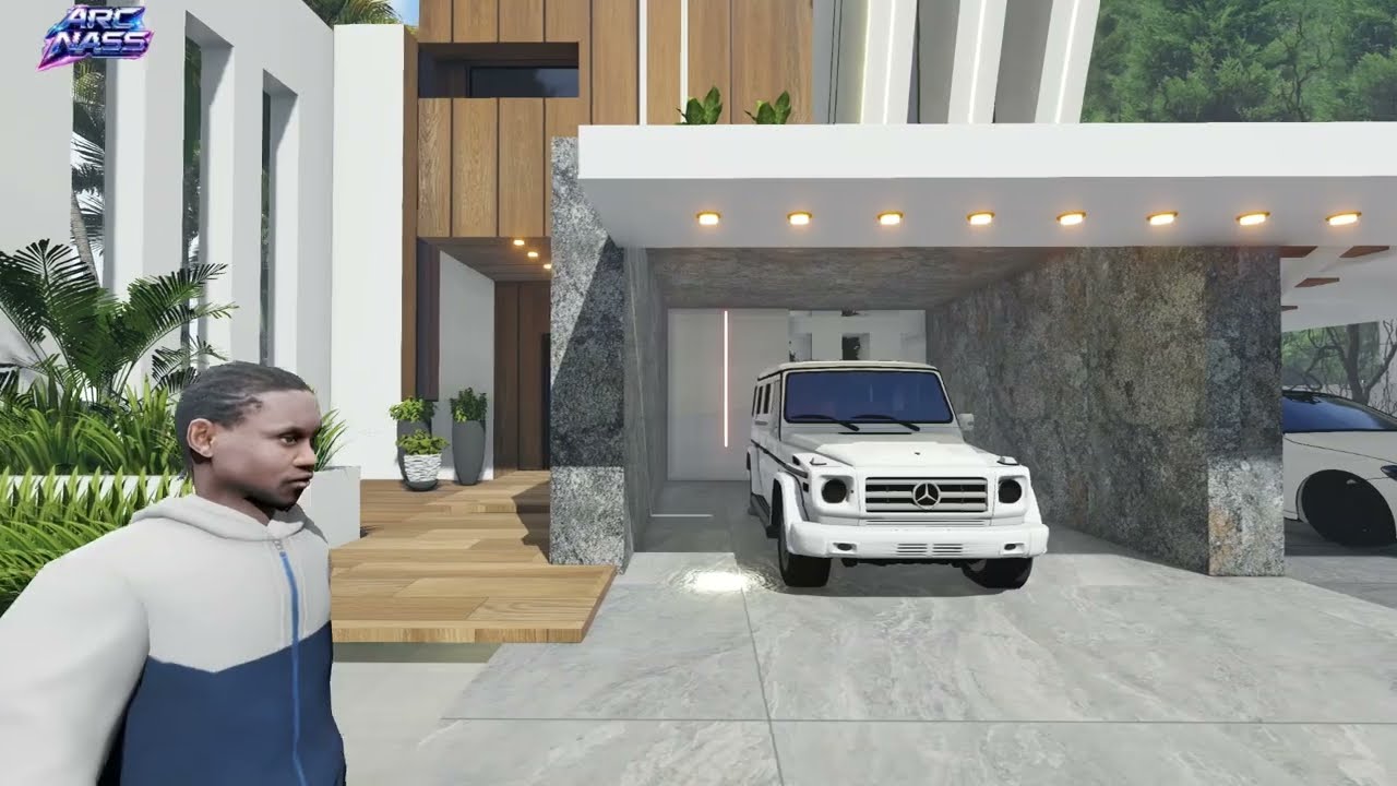 Luxury Residential Villa – Exterior Design