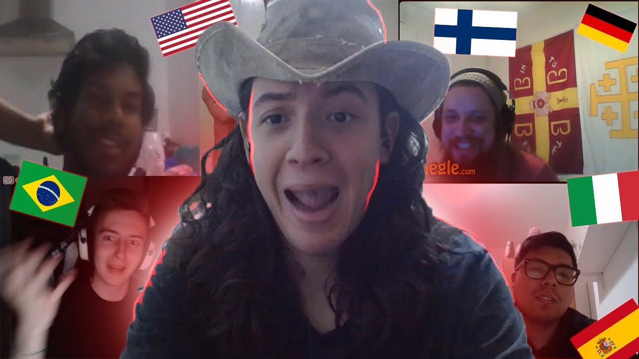 POLYGLOT Is GUESSED Speaking VARIOUS Languages On OMEGLE (And Old Finnish MEME Explained)