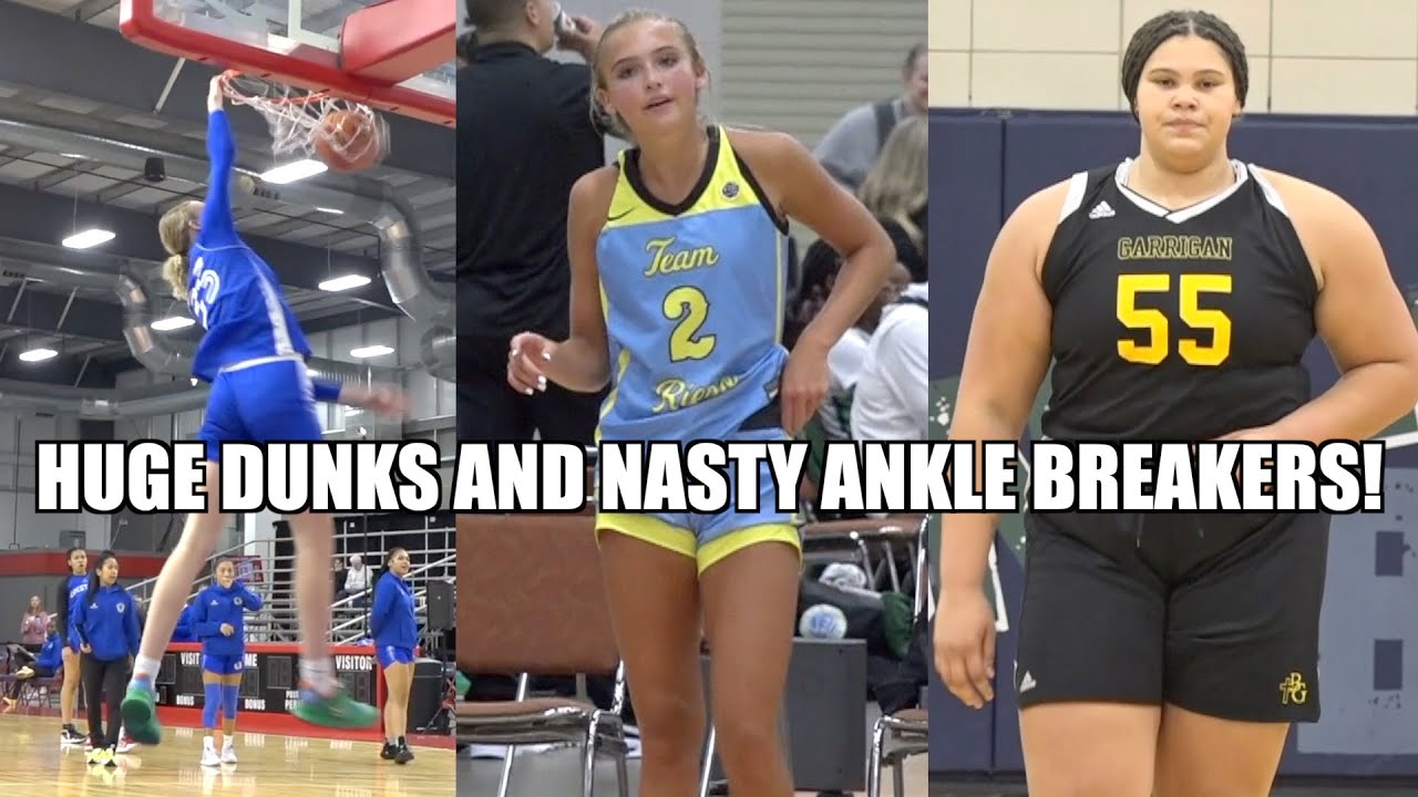 GIRLS BASKETBALL IS TAKING OVER! DUNKS, ANKLE BREAKERS & NBA 3's!