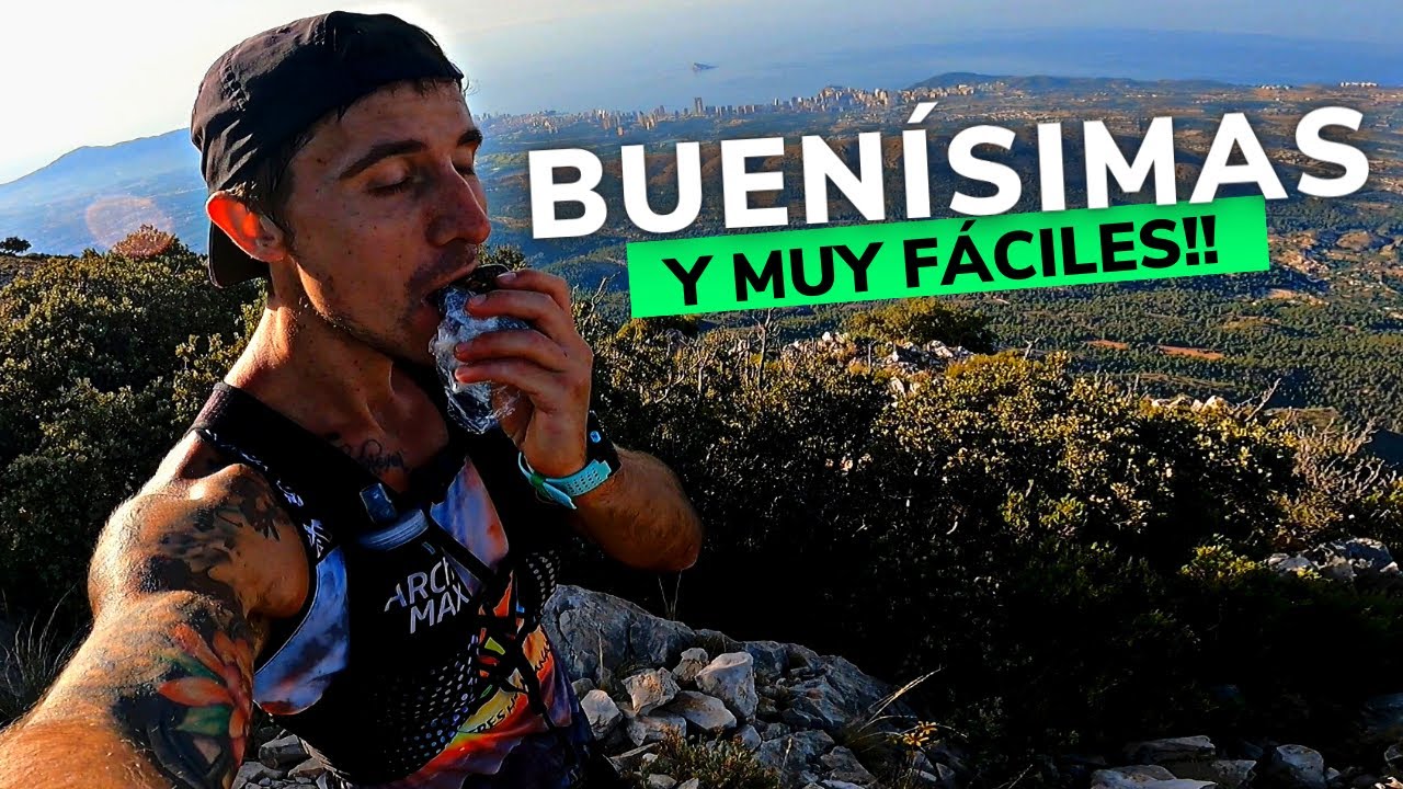 🍫 BARRITAS ENERGÉTICAS ⚡ Caseras Y Saludables 💪 Veganas 🥑 (Receta Sin Horno y Sin Azúcar)