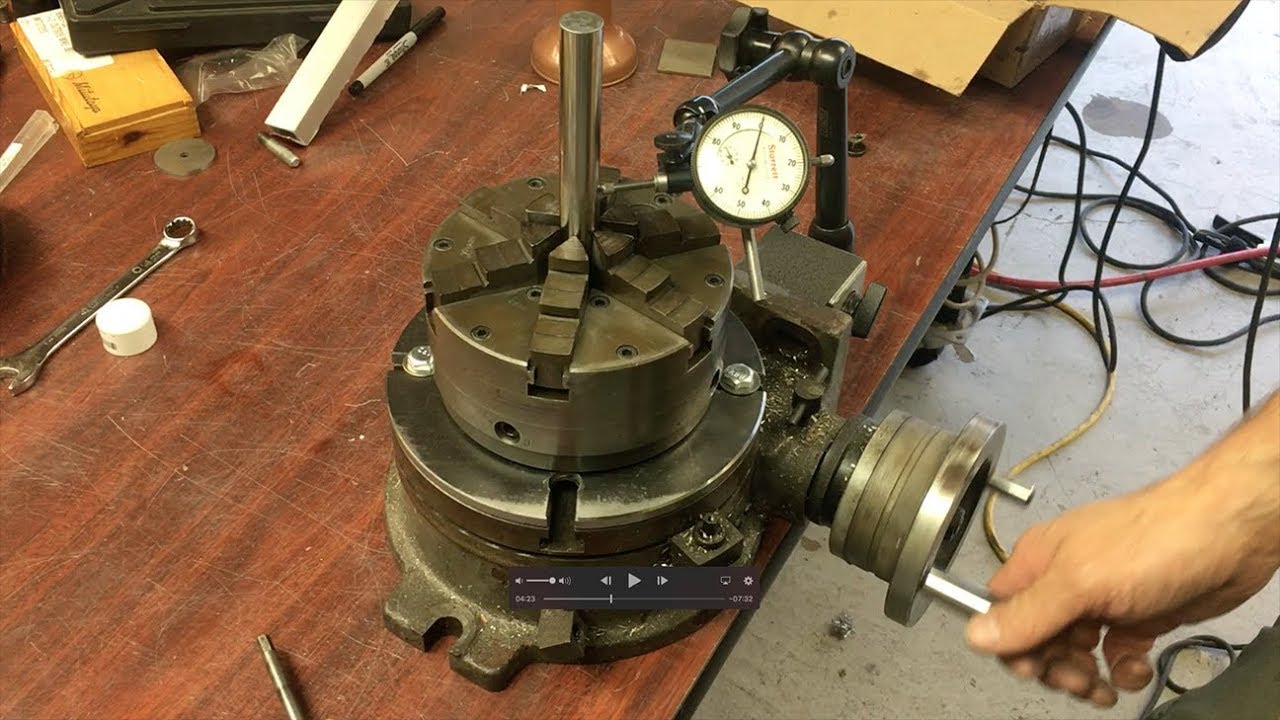 Making a lathe chuck adapter plate