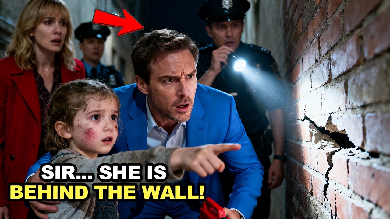 “SHE’S BEHIND THE WALL,” A POOR GIRL WHISPERS — A COLD MILLIONAIRE UNCOVERS A SHOCKING TRUTH