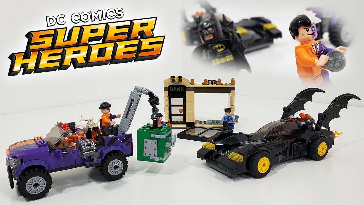 LEGO DC Super Heroes Review: 6864 Batmobile And The Two-Face Chase (2012 Set)