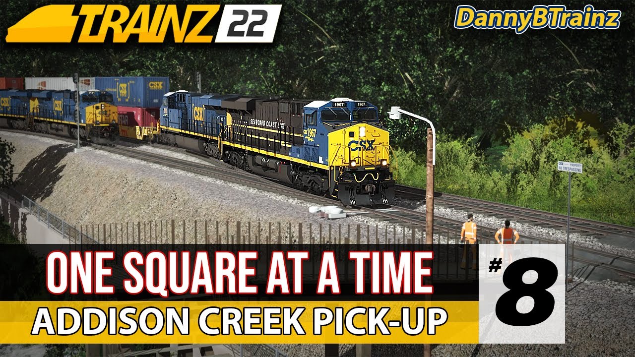Trainz 22: One Square at a Time Build Challenge (Episode 8) | DannyBTrainz