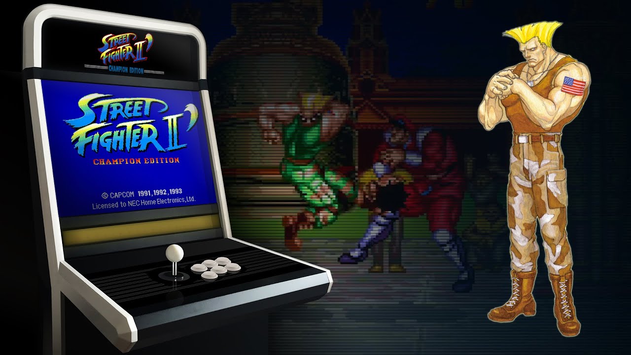 Street Fighter II': Champion Edition / ストリートファイターIIダッシュ -CHAMPION EDITION- (PC-Engine) (Guile)