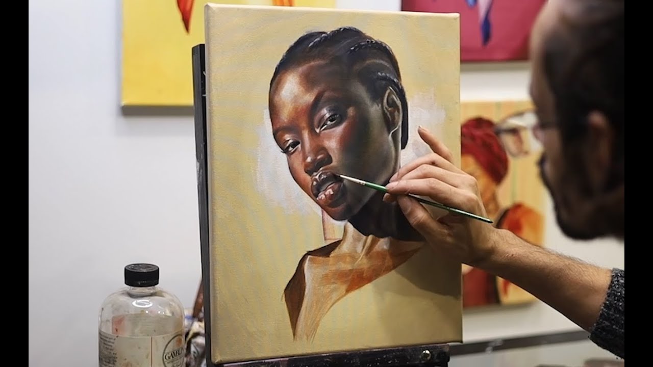 Darkskin Oil Painting Tutorial
