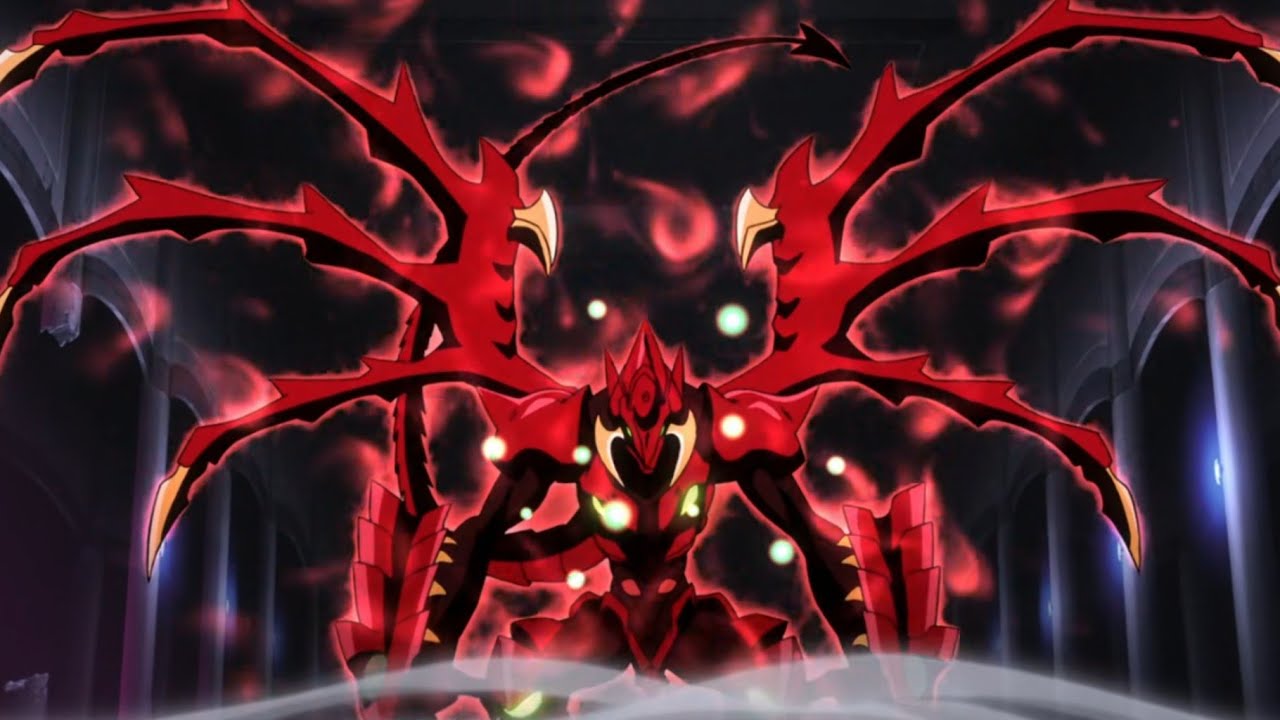 Issei's transformation to 'Red dragon Emperor...[dragon of domination]