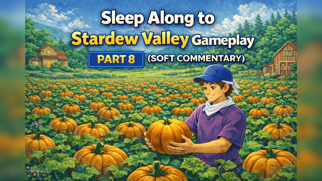 Stardew Valley Gameplay to SLEEP to (Part 9) | Cozy Longplay, Soft Commentary for Relaxing