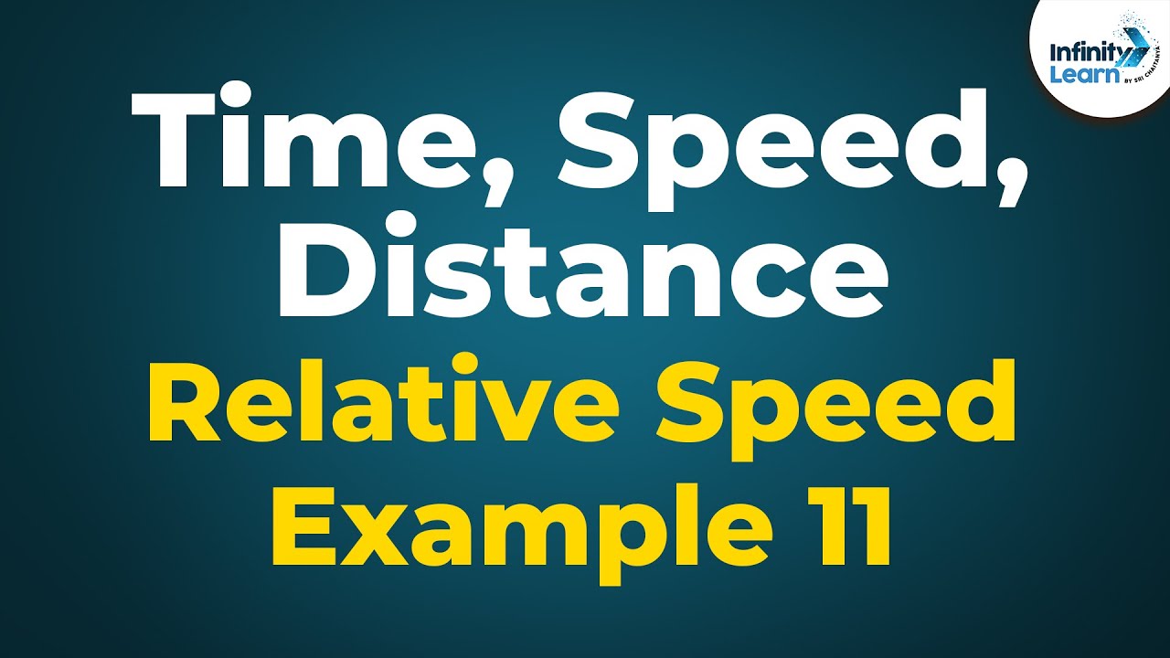 Time Speed Distance Tricks – Relative Speed Example 11 (GMAT/GRE/Bank PO/SSC CGL) | Don't Memorise