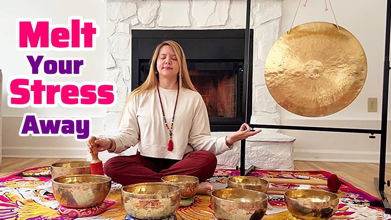 Tibetan Singing Bowl Meditation for Anxiety & Stress Relief