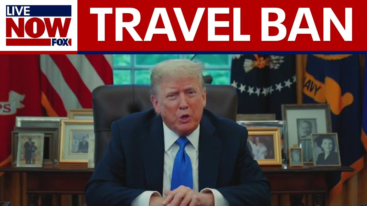 Trump announces new travel ban for 12 countries | LiveNOW from FOX