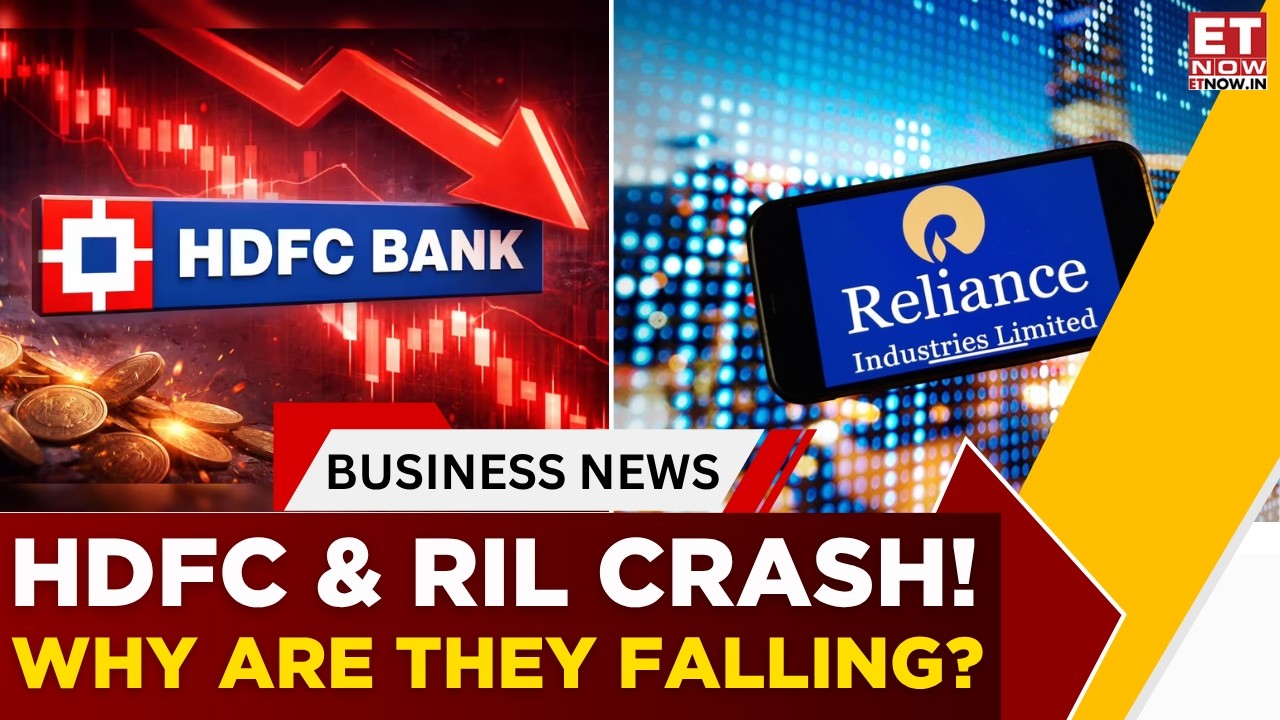 HDFC Bank и Reliance тянут рынки вниз! Когда тяжеловесы вернутся к росту? | Шиванги Сарда | ET Now