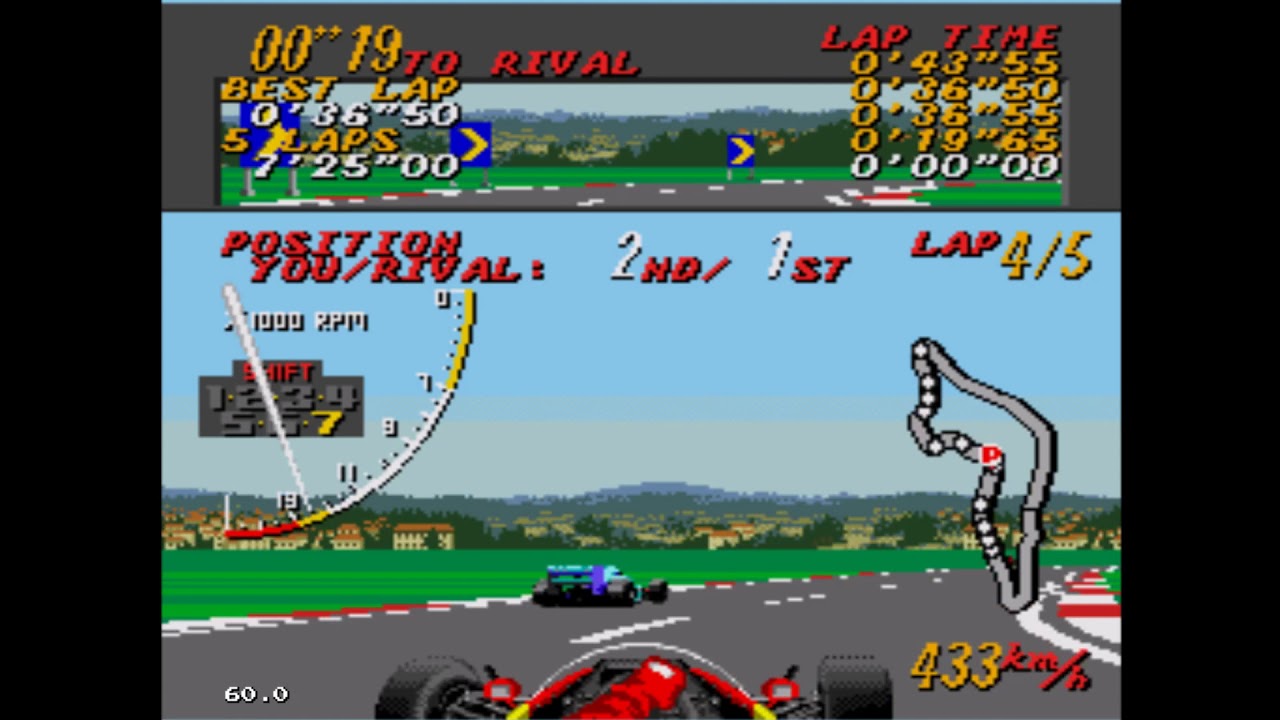 Super Monaco GP - G.CEARA teleport when you reach 448 km/h