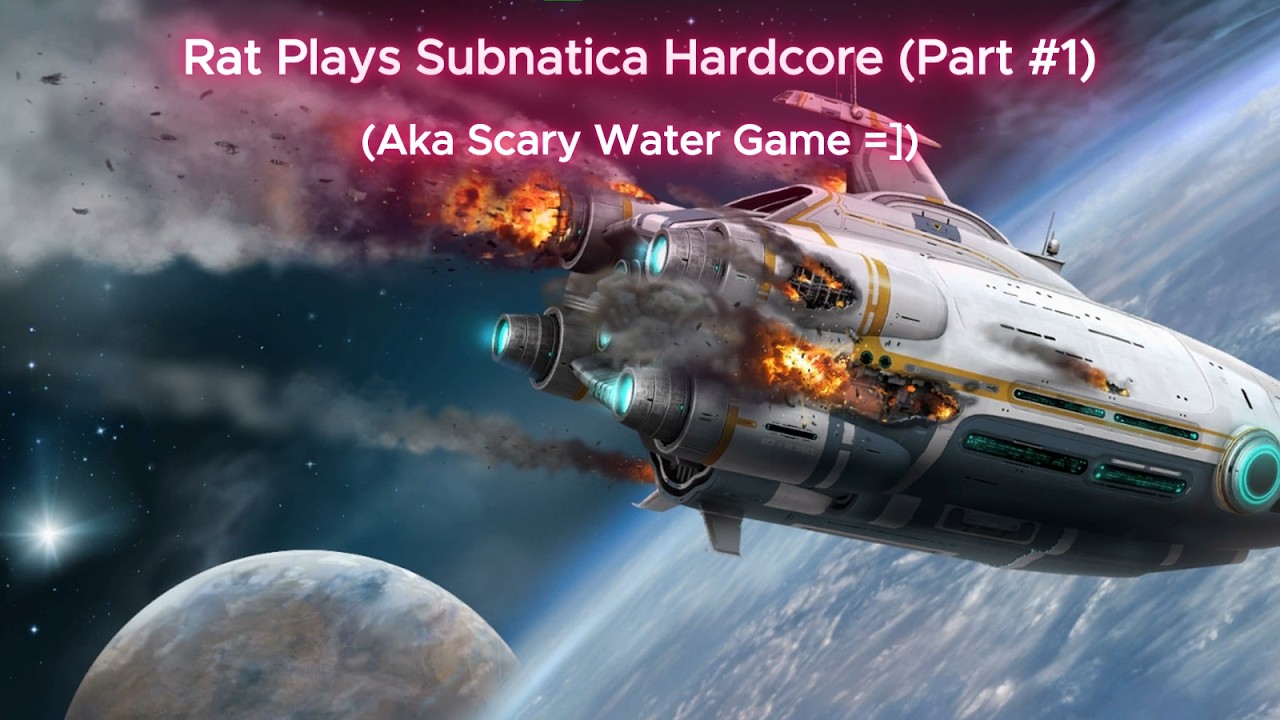 RAT plays Subnatica Hardcore (Part #1) The Start of a journey