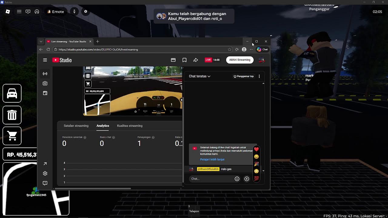 Live Stream IlhamSanOfficial