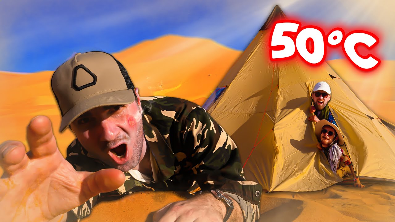 ON SURVIT 24H dans le D&Eacute;SERT ! (avec des objets de sites chinois 😬)