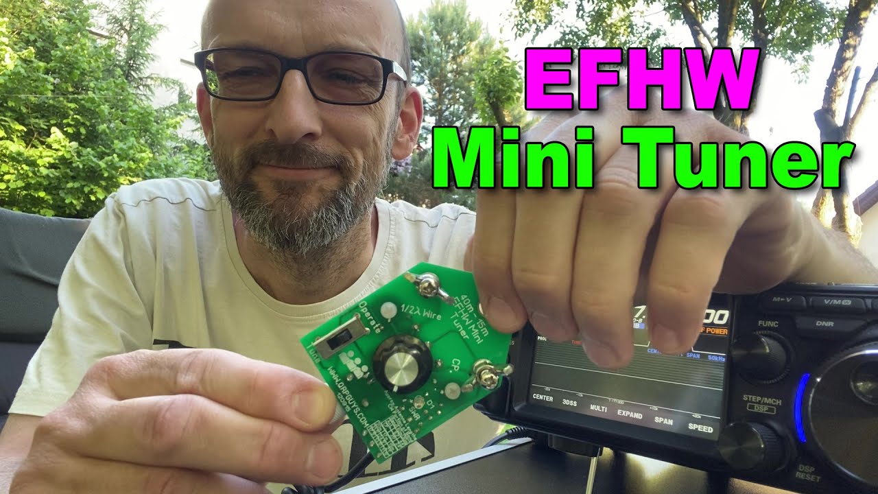 EFHW Mini Tuner - dziwna antena QRP