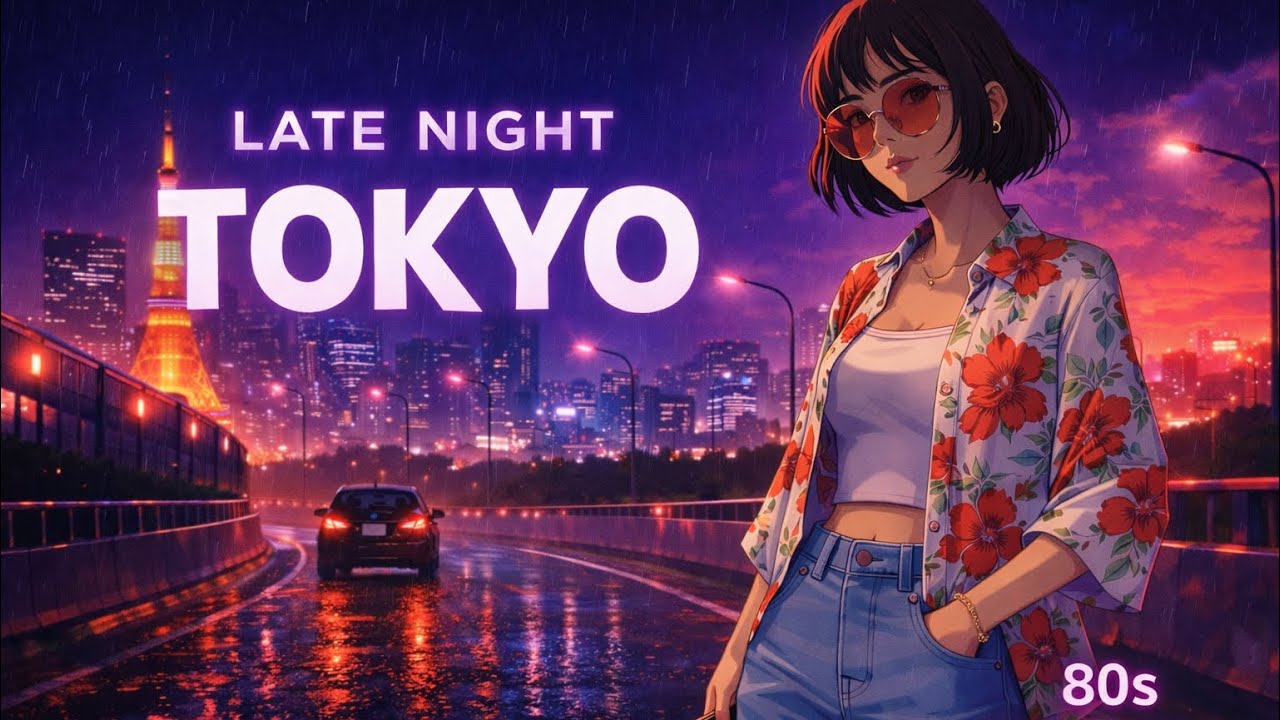 Late Night Tokyo 🌃 Japanese City Pop 80s Mix | Retro Night Drive