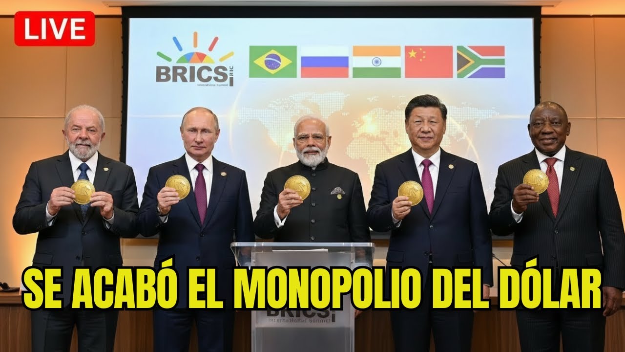 Los BRICS rompen el  monopolio del dólar con su nueva moneda digital