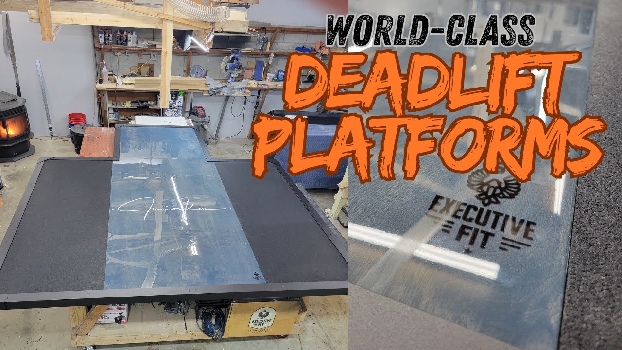 EPOXY DEADLIFT PLATFORM BUILD