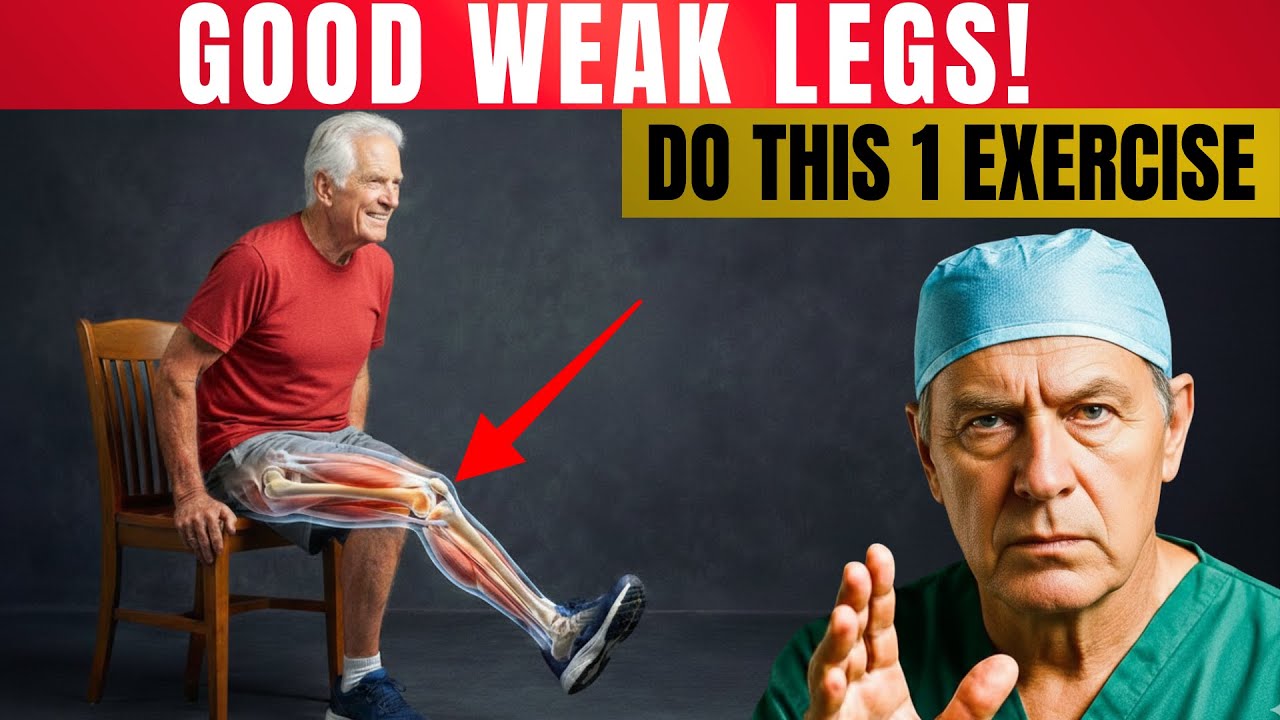 Want Stronger LEGS Even At 90? Do This 1 Exercise (Surgeon Reveals Why!)