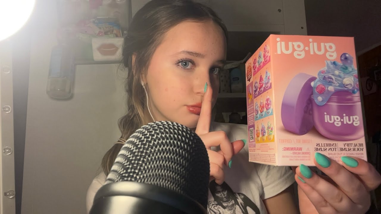 My first ASMR video!! Unboxing gui.gui slime! #asmr #firstvlog #salishmatter #slimeasmr #im18 ￼
