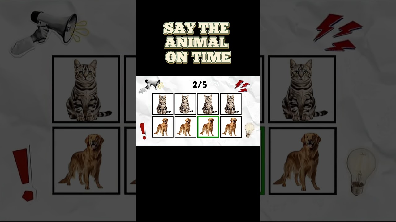 SAY THE ANIMAL ON BEAT #saythewordonbeat #onbeat #funandgames #challenge