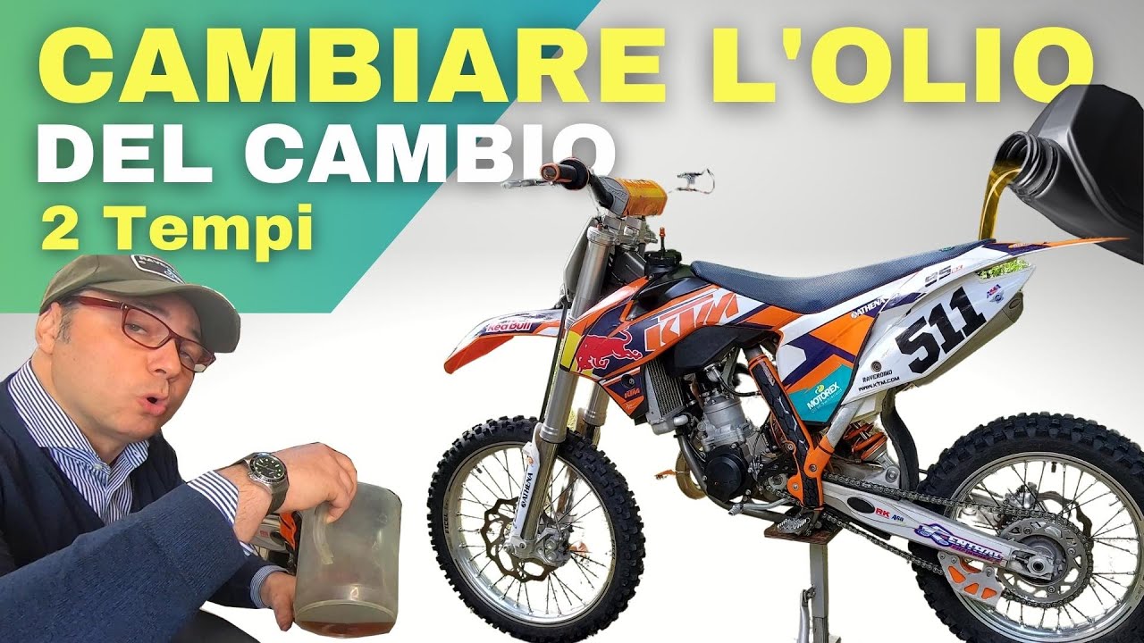 Come cambiare l'olio del cambio della moto 2t: TUTORIAL