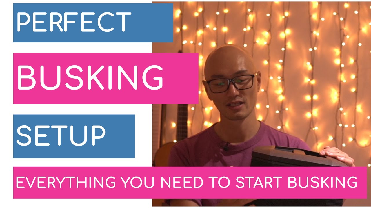 THE PERFECT BUSKING SETUP - IDEAL MOBILE SETUP