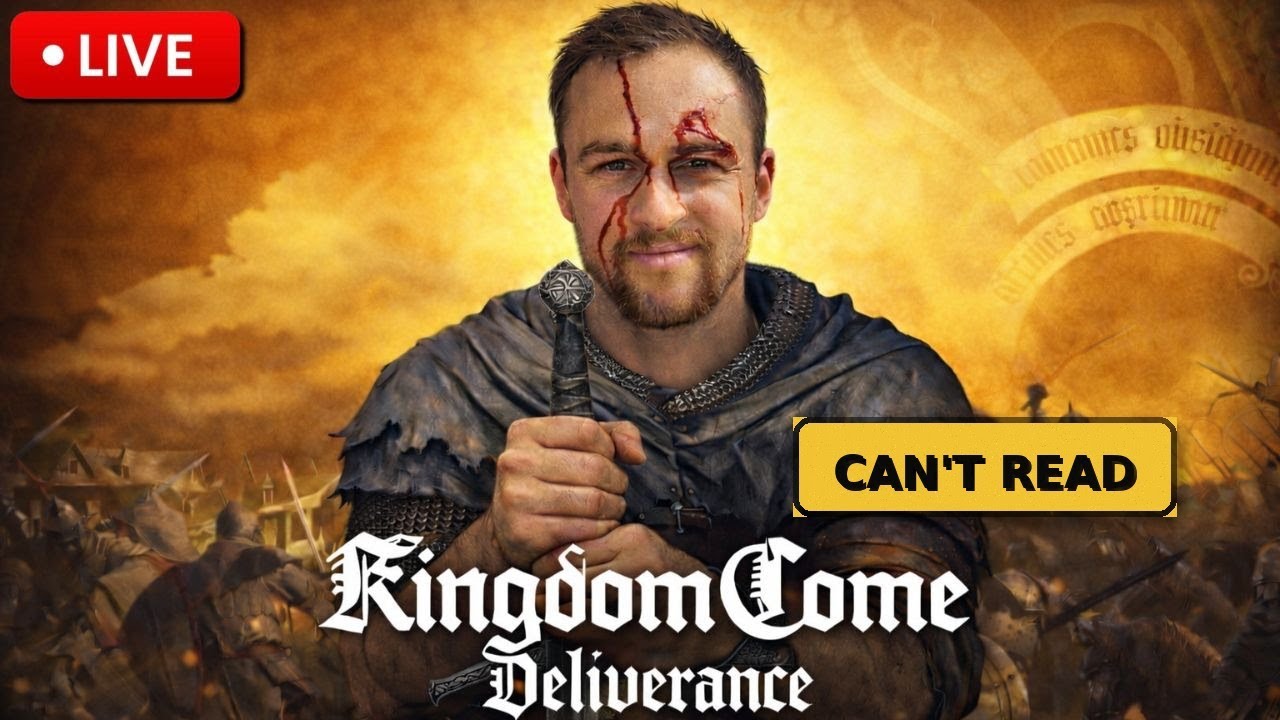 🔴 Kingdom Come: Deliverance — Can’t Read Yet (Live Shorts)