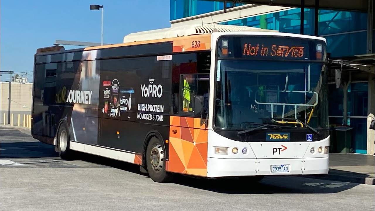 Kickdown: Ventura Dandenong #628 Volvo B7RLE (Volgren CR228L)