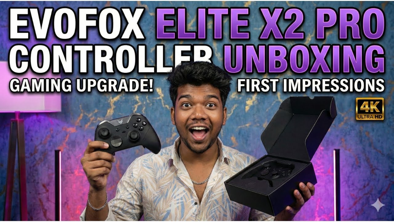 EVOFOX ELITE X2 PRO CONTOLLER UNBOXING