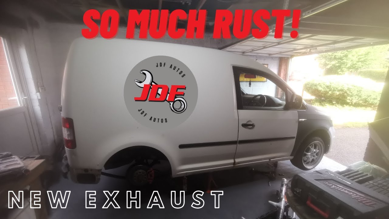(Abandoned VW Caddy Part 14) New Exhaust