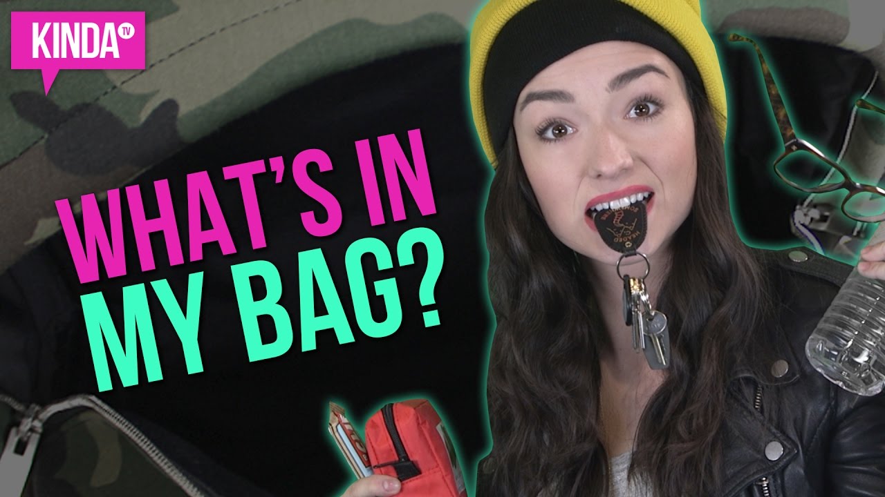 WHAT'S IN MY BAG??! | KindaTV ft. Natasha Negovanlis