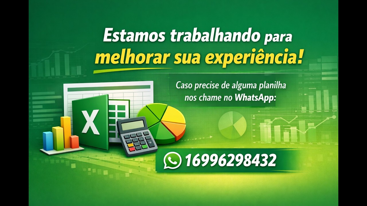 Planilha de precificação e composição de preços.