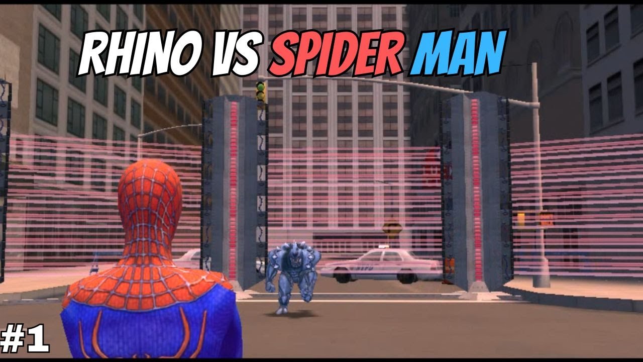 RHINO VS SPIDERMAN | SPIDERMAN AMAZING 2 | #1