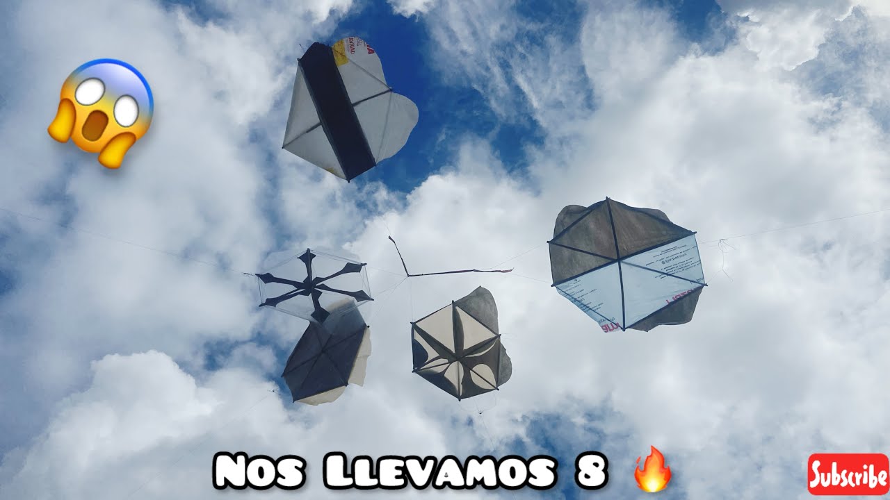 Nos Llevamos 8 🔥 Chichigua Lajiando Volando Chichigua Quemamos 4 😱 Haciendo Guiso Papalote O Cometa 