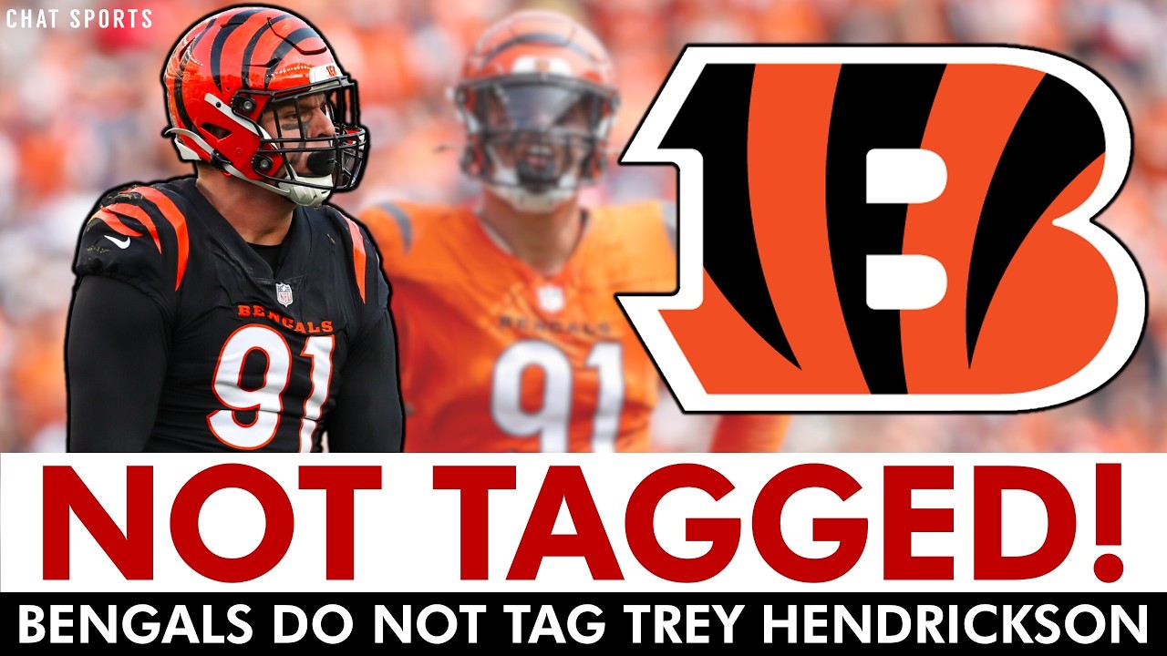 BREAKING: Bengals DO NOT TAG Trey Hendrickson, Will Let Him Hit 2026 NFL Free Agency | Bengals News