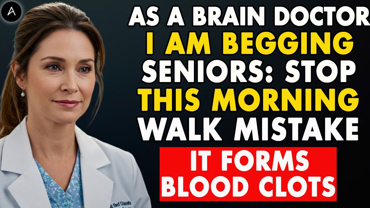As a BRAIN Doctor, I’m SHOCKED THIS Morning Walk Mistake Raises Stroke Risk Overnight |Senior Health